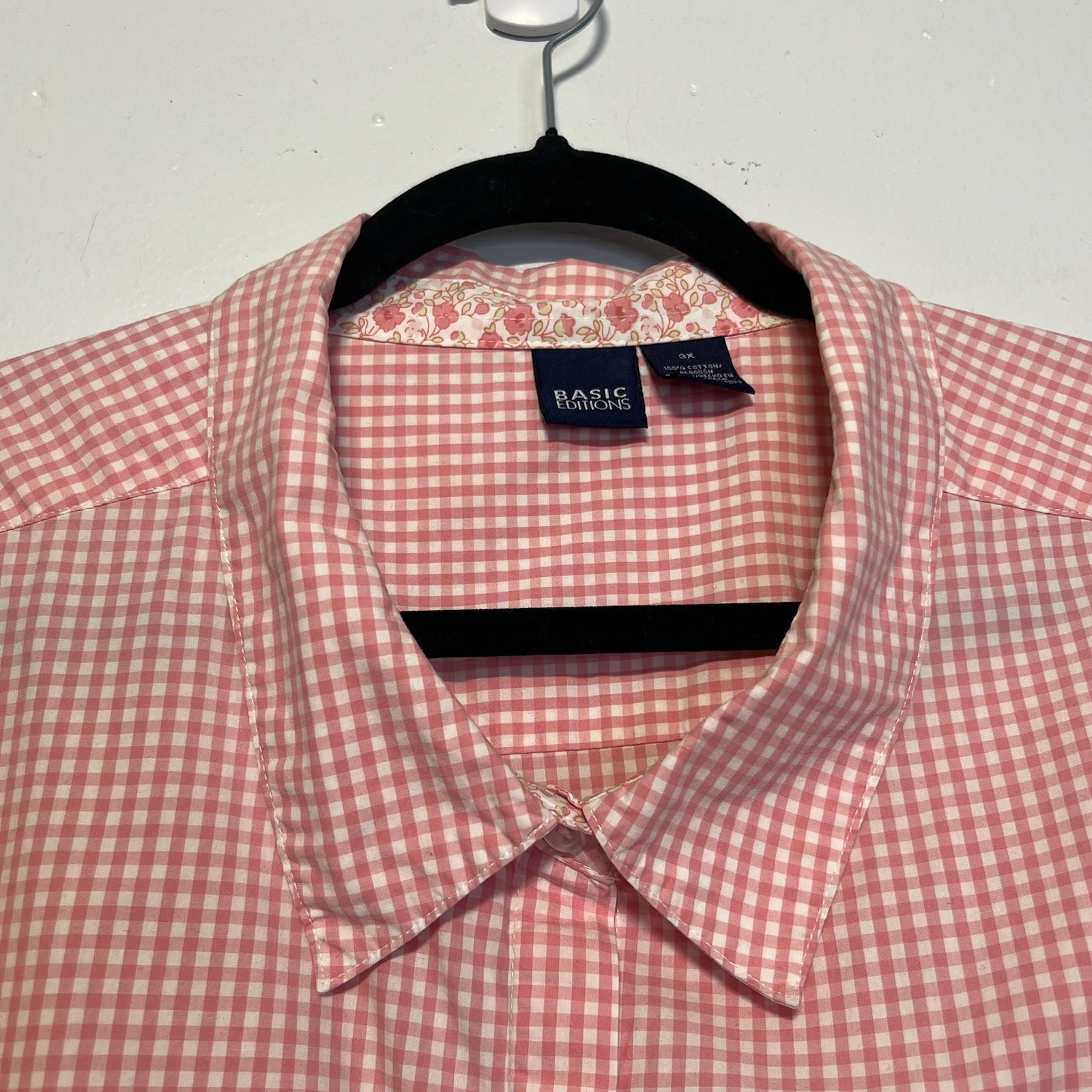 Bundle Basic Editions Women Gingham Button Up Shi… - image 15