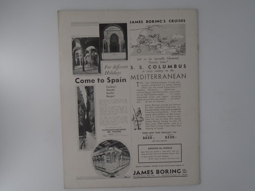 January 1934 Travel Magazine - Picture 3 of 3