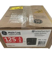 GE TPL412CP 4-Space 125 Amp 8-Circuit Indoor Main Lug Circuit Breaker Panel