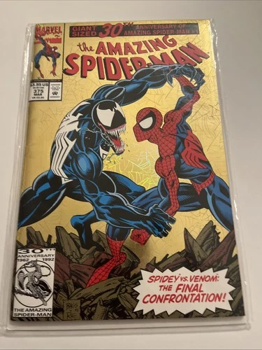 The Amazing Spider-Man #375 Newsstand Variant (Marvel Comics March 1993)