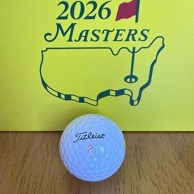 2026 Masters Velocity ゴルフボール 1ダース New 2026 Masters Logo Titleist Velocity Golf Ball Augusta National