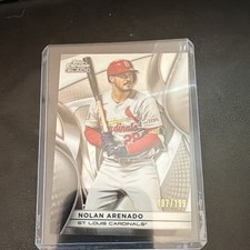 Topps 2024 Chrome Black Nolan Arenado St. Louis Cardinals #85 Refractor /199