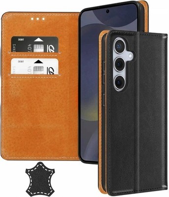 Schutz Hülle ECHT LEDER Für Samsung Galaxy A15 A35 A55  Flip Case Etui SPECIAL