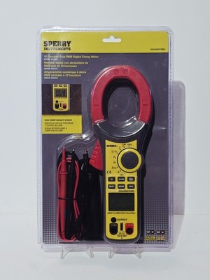 Sperry Instruments DSA2009TRMS True RMS Digisnap Digital Clamp Meter,1000V AC/DC