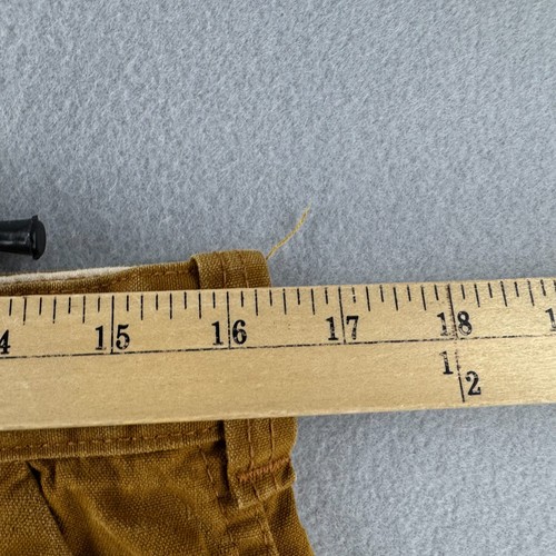 Vintage SafTbak Hunting Pants Mens Fits 32x28 Water Repellant Canvas 80s Baggy - Picture 18 of 22