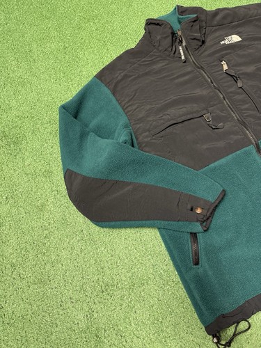 Vintage 90s The North Face Denali Herren Jacke Fleece Gr. Large Grün Evergreen - Bild 6 von 13