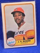 1981 Fleer - J.R. Richard #56