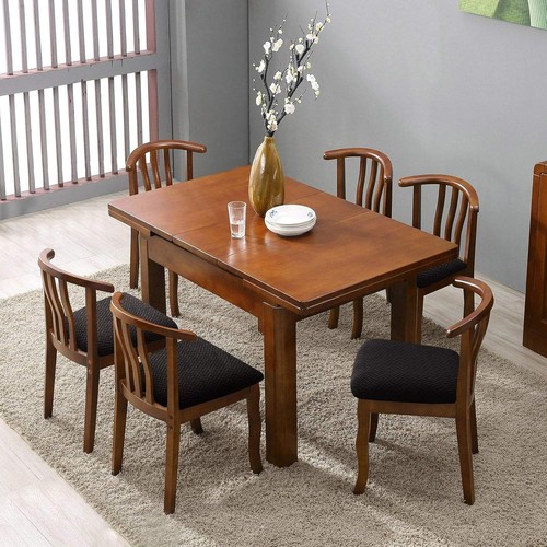 Seat Covers for Dining Room Chair Seat Slipcovers Kitchen Chair 4 PCS Black - Bild 2 von 7