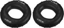 uxcell Hand Grip Strengtheners, Strength Training for Stress Black