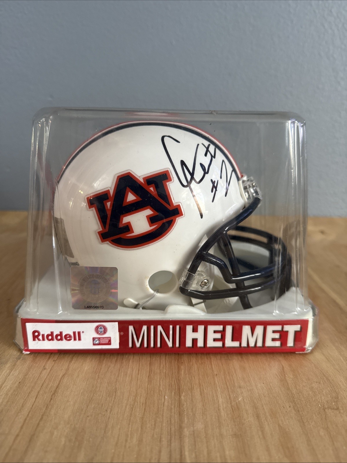 Cam Newton Autographed Signed Auburn Tigers Mini Helmet w/ Palm Beach s COA 