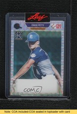 2021 Leaf Pro Set Metal 1989 Auto 1/1 Chase Petty #PA-CP1 READ rs2