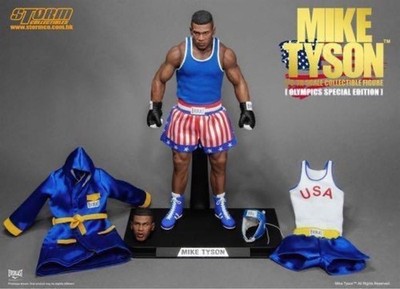 Storm Collectibles Mike Tyson 1/6 Olympic Special Ed. Actionfigur Exklusiv