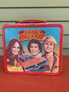 Vintage 1980 Dukes of Hazzard Metal Lunch Box Aladdin No Thermos TV Show