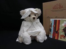 Steiff 675874 Mademoiselle Aiko 1600 Body Japan Limited Teddy Bear White Fj7540