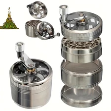 1pc Stainless Steel Nutmeg Ginger Rock Salt Pepper Grinder Crusher Tool - NEW