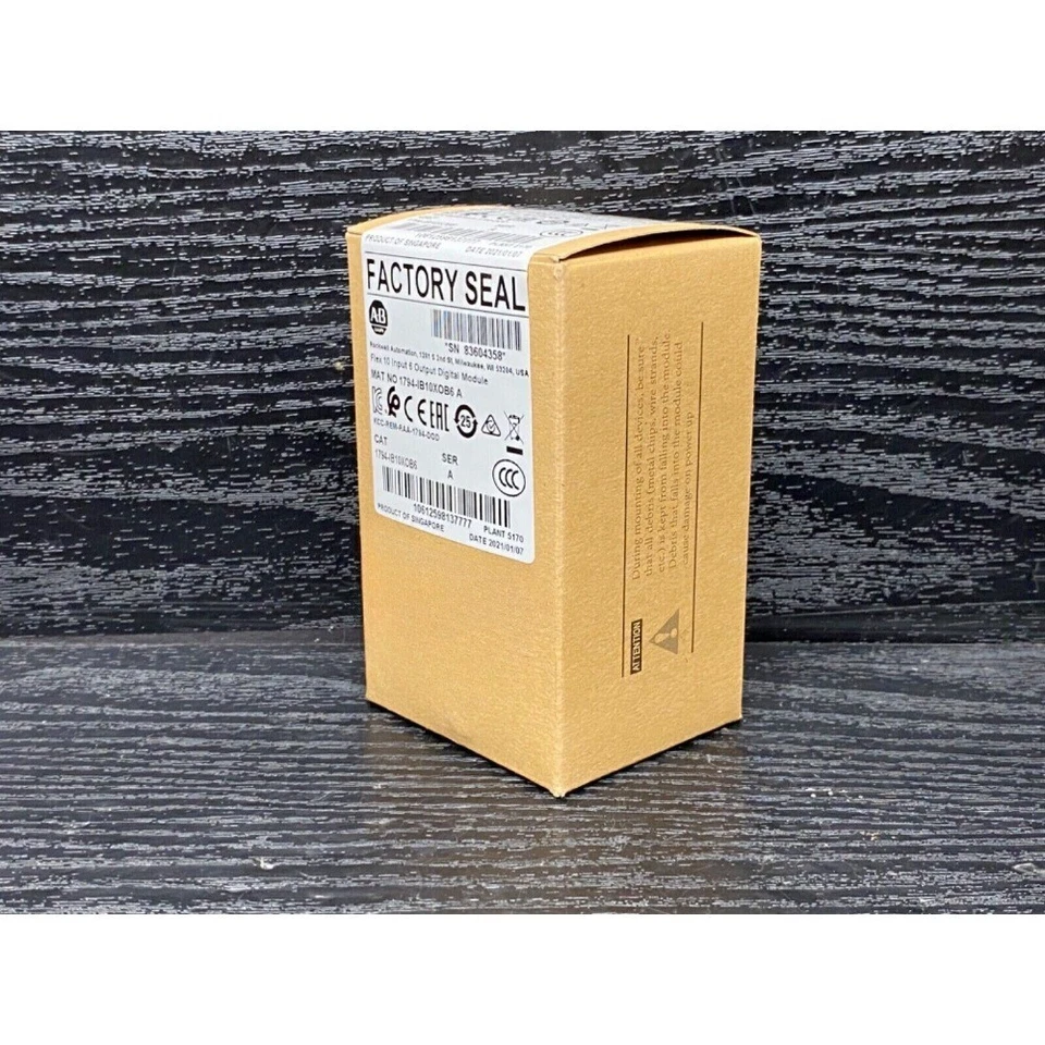 NEW Sealed 1794-IB10XOB6 A Flex I/O 24VDC Sink Input / Source Output US Free Tax - Image 4 of 4