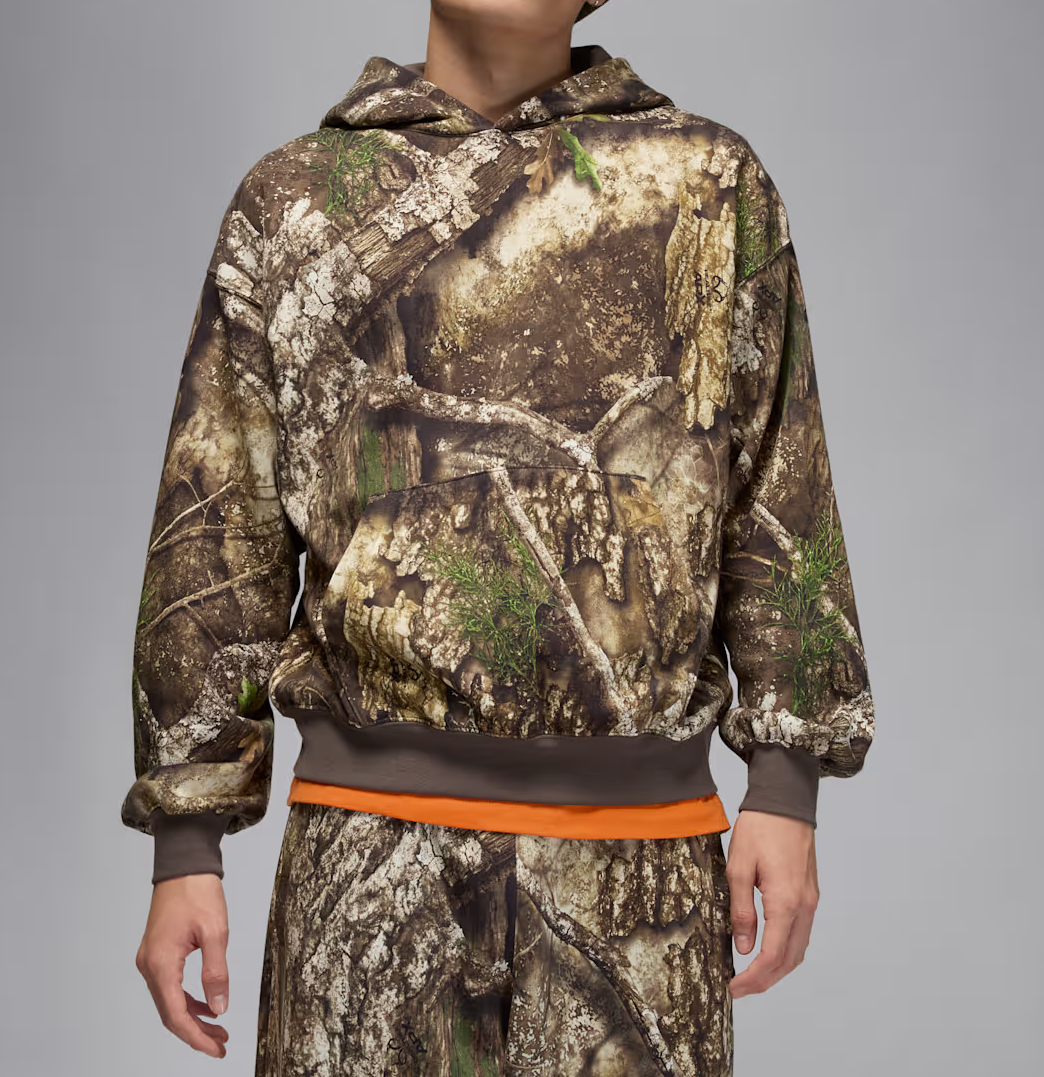 Jordan ペイントデザイン スウェットセット NEW* Men NIKE Jordan Brooklyn Fleece Realtree Pullover Hoodie