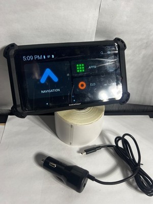 Rand McNally GPS Tablet, 6 Inch, Truck Navigation, Android, Real Time Traffic