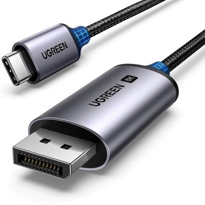 6941876221578 Ugreen Kabel CM556 mit USB-C- und DisplayPort-Anschlüssen, 8K, 1 m