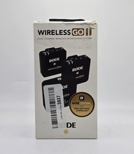 Rode Wireless GO II Dual Channel Compact Digital Wireless Microphone System