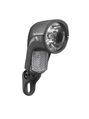 B&M Dynamo-Scheinwerfer Lumotec Upp T senso plus Befestigung: Gabelkrone, schwar