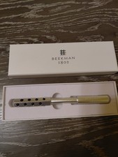 BEEKMAN 1802 DELUXE MANUAL FACIAL MASSAGER ROLL OVER SKIN BRAND NEW GIFT BOXED