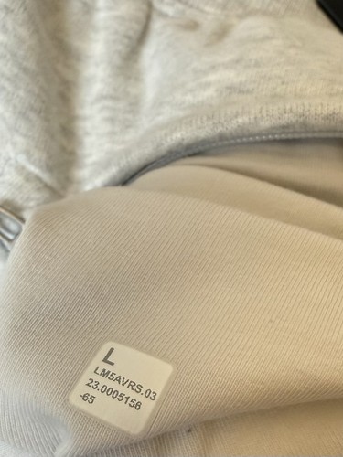 Lululemon Heathered Ultralight Grey Steady State Jogger LM5AVRS Large 27” Inseam - Picture 3 of 3