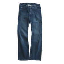 Womens Christian Dior Christian Dior low rise denim pants embroidery 12A indigo