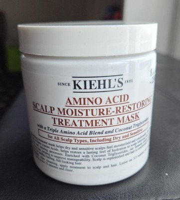 Kiehl's Amino Acid Scalp Mask Moisture-Restoring Treatment 8.4 oz New