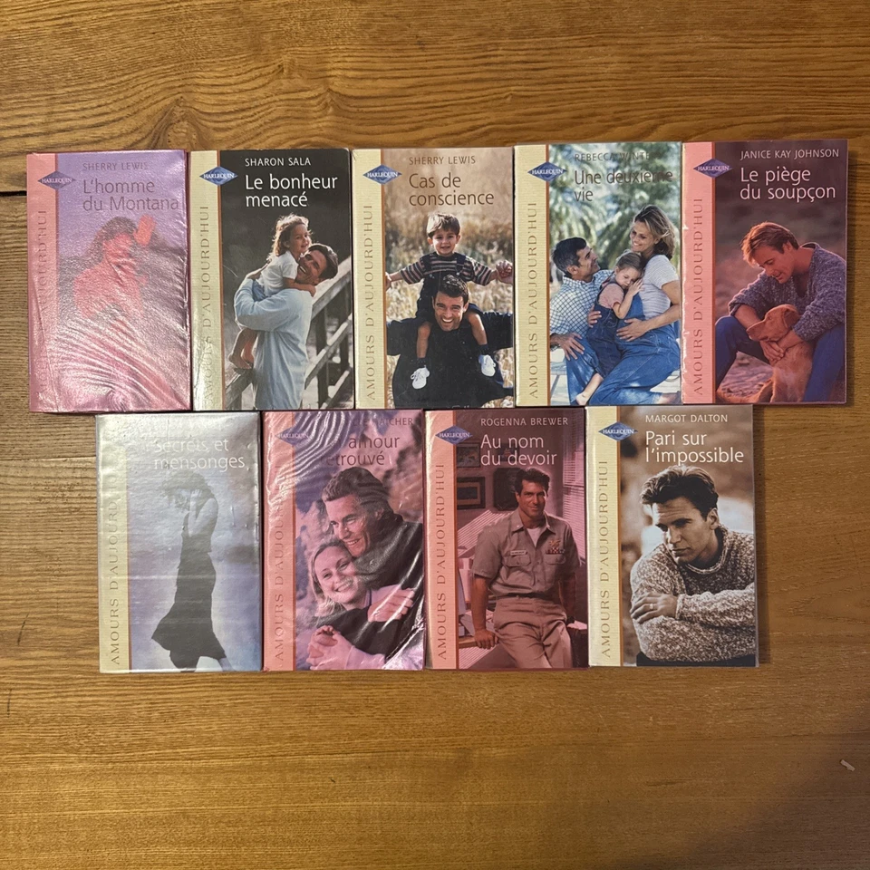 LOT DE 17 HARLEQUIN I AMOUR D’AUJOURD’HUI I BON ÉTAT I REP 737 - Photo 2/3