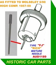 WOLSELEY 6/90 HC Six Ninety 1957-59 - 1  RICH MIX NEEDLE "FJ for H4 1½" SU Carb