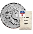 IN HAND Semiquincentennial Dime 2026 Rolls and Bags Emerging Liberty P & D Rolls