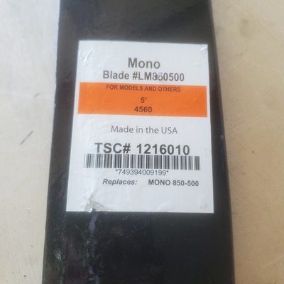 #ad Tractor Supply TSC 1216010 Blade LM850500 for Mono 5#x27; 4560 Rotary Mower 850 500 $45.00