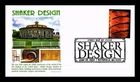 US COVER SHAKER DESIGN FIRST DAY ISSUE PANDA CACHET