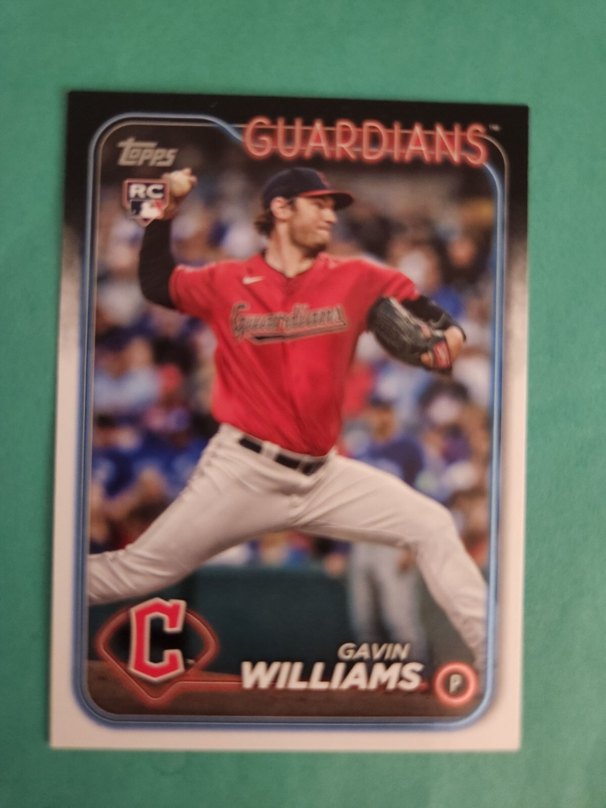 2024 Topps Series 1 - #242 Gavin Williams (RC)