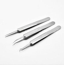 3Pcs/Set Blackhead Acne Clip Needle Tweezers Pimple Popper Extractor Remover
