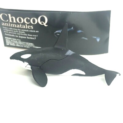 Choco Q Mini Figure Orca Killer Whale Kaiyodo Japan choco egg | eBay