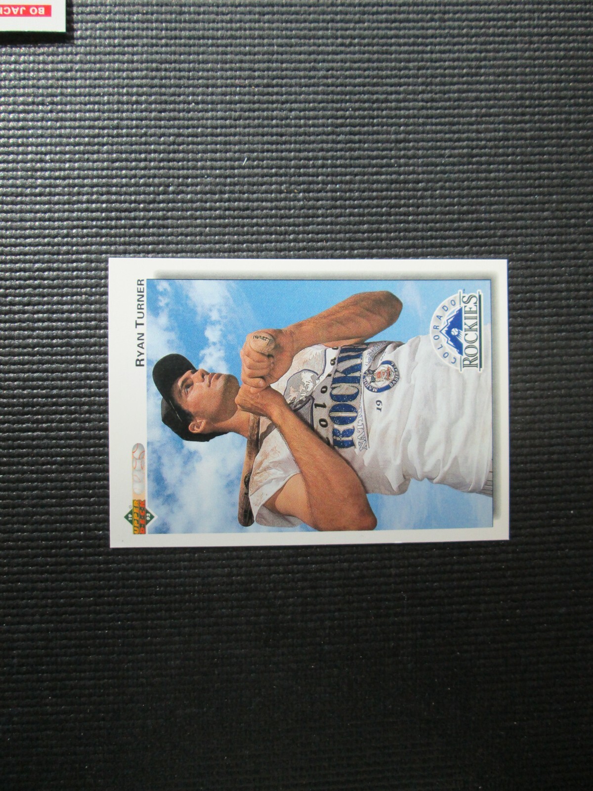 1992  Upper Deck   Ryan Turner   #710   Colorado Rockies  RC