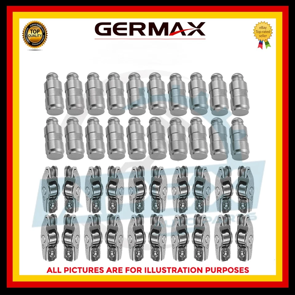 JAGUAR XF XJ 2.7 3.0 D DIESEL ENGINE AJV6D 306DT ROCKER ARMS + LIFTERS - 24 PCS - Image 2 of 4