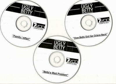 America Ferrera Ugly Betty Comedy TV Show 3 Rare Promo Import VCD Discs lot