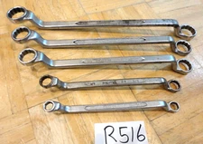 INDESTRO TOOLS 5 PIECE SAE. DEEP OFFSET BOX-END WRENCH SET  3/8- 1 INCH