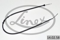 Linex 14.02.58 Cable, Parking Brake For Abarth Fiat
