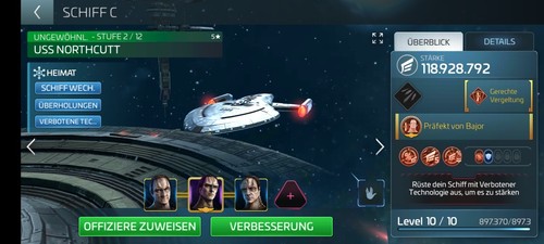 Scopely Star Trek Fleet Command Account ( STFC ) ops54 server 114 - Bild 2 von 5