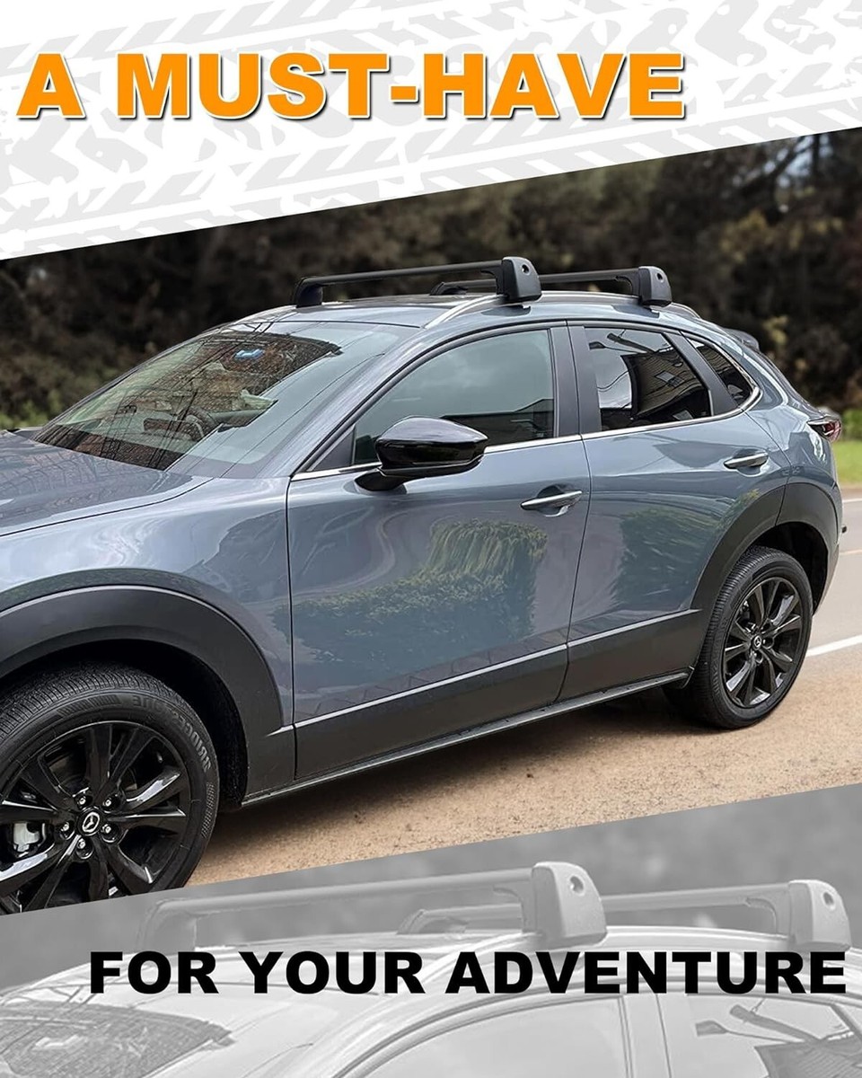Snailfly Roof Rack Cross Bars Fit for Mazda CX30 CX-30 2020 2021
