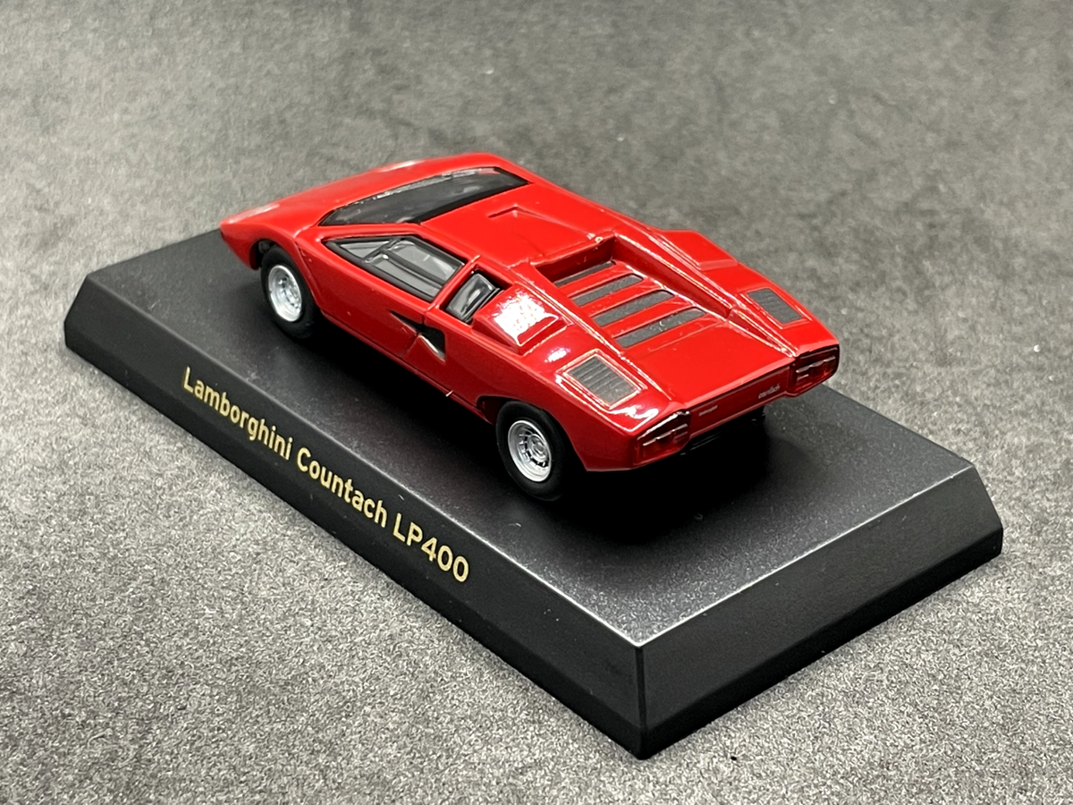 Kyosho 1/64 Lamborghini collection1 countach LP400 Red diecast