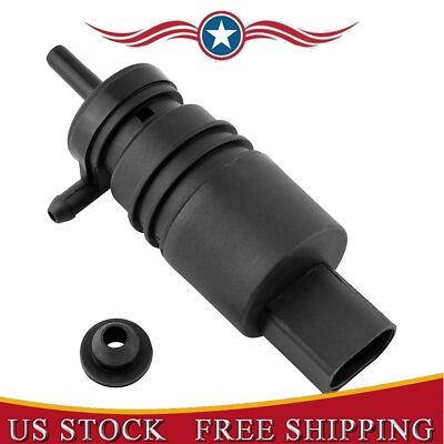 #ad New Windshield Washer Pump For Mercedes Benz W220 W210 W211 W163 W203 Black $9.94