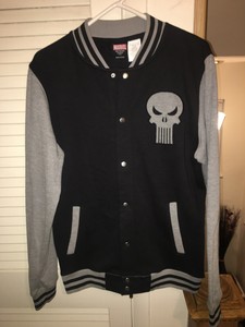 punisher letterman jacket