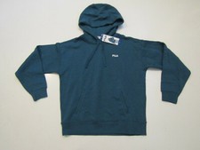FILA Womens Blue Coral Hoodie Jacket Pullover Size XX-Large XXL NWT
