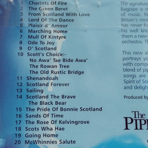 THE PIPES AND STRINGS OF SCOTLAND: Chariots Of Fire 2010 CD * NEW AND SEALED * - Picture 6 of 7