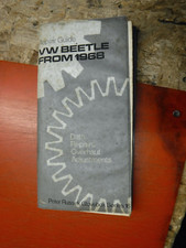 1968-72 Volkswagen Beetle Russek Glovebox Series 16 Repair Guide Service Manual 1968-72 Volkswagen Beetle Russek Glovebox Series 16 Repair Guide Service Manual